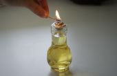Lámpara de aceite DIY