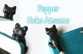 Tutorial: Pimienta DIY Neko Atsume teléfono encanto - arcilla polimérica