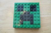 Hacer una cara con Legos de Minecraft Creeper