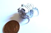 Robots de papel micro (cangrejo de cyborg)