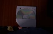 Funda cd/dvd EZ, tiene 4, hecho de una sola hoja de papel A4, com no adhesivos