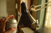 Restauración de una vieja lámpara