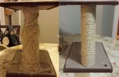 Cómo reemplazar la cuerda del Sisal en un rascador de gato