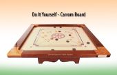 Cómo hacer tu propio tablero de Carrom (DIY) - juego de mesa indio