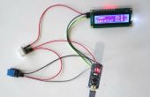 Arduino Nano: Temperatura DHT11 un I2C de humedad pantalla LCD 2 X 16 Visuino