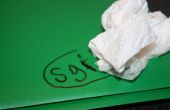 Cómo obtener el marcador permanente de una carpeta de plástico