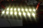 BRICOLAJE de la red LED crece la luz
