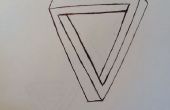 Cómo dibujar un triángulo imposible