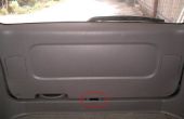 Fix Toyota Tarago/Previa atascado el pestillo de la puerta trasera (con la puerta cerrada)