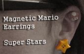 Aretes magnéticos Mario Super estrellas