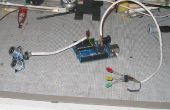 Detector de proximidad de punto fijo vehículo de Arduino. 