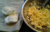 Otra forma de preparar huevos para la ensalada de huevo! 