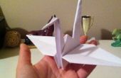 Grúa de papel origami