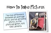 Tomar grandes fotos, tutorial fácil! 