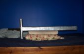 Cómo hacer una espada de acolchado (con una cuchilla plana)