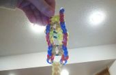 Cómo hacer un brazalete de araña de telar del arco iris