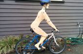 Escultura cinética de simple 'Ciclismo figura'