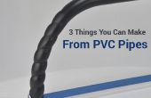 3 cosas que usted puede hacer de tubos de PVC (parte 1)