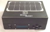 Beach Buddy: Cargador Solar 3 en 1, Boombox y quemadura temporizador calculadora