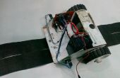 Línea Robot seguidor sin Arduino o microcontrolador