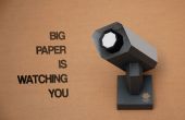 CCTV - Papercraft plantilla
