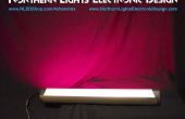 Luz de la colada de la tira RGB + W/UV LED con pantalla LED