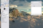GIMP efectos de Color en una foto B&W