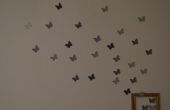 Mariposas de papel decoración