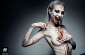 Sexy Halloween vampiro - Tutorial de maquillaje SFX