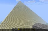 Minecraft como para construir cualquier tamaño pirámide