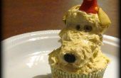 Hierba el Cupcake de cumpleaños laboratorio Rubio