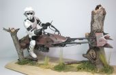 MPC Vintage Scout Trooper modelo - Mod