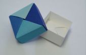 Plaza de Origami caja de regalo