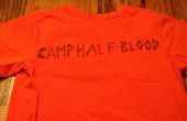 Camiseta del campamento media sangre