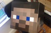 Construcción de cabeza estable de Minecraft Steve