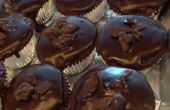 Tocino de chocolate con chispas de Chocolate Cupcakes de tocino