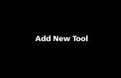NUBE de herramientas: Añadir nueva herramienta