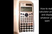 Cómo mostrar lo que quieras en calculadora
