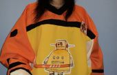Camiseta de Hockey de Instructables Robot