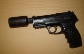 Airsoft pistola silenciador