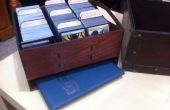 Magia: La reunión caja con bandeja de tarjeta del corte del laser y divisores. 