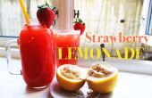 Cómo hacer limonada de fresa