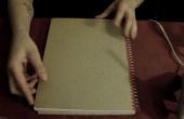 Cómo hacer un cuero atado diario o cuaderno