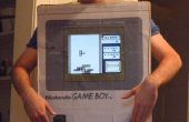 Jugar traje de Game Boy gigante