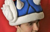 Sombrero azul de concha Mario Kart