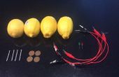 Baterías de limón: Iluminación de un LED con limones