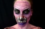 Destino barato maquillaje de Halloween - edición alien