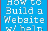 Cómo construir un sitio Web