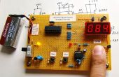 Microcontrolador mide frecuencia cardíaca a través de la yema del dedo