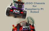 Chasis de LEGO robot de frambuesa Pi